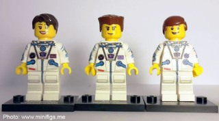 Illustration for article titled There Are Now Lego Astronauts Aboard The ISS